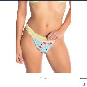 - Bikini lab blue flamingo bottoms NWT❤️💕